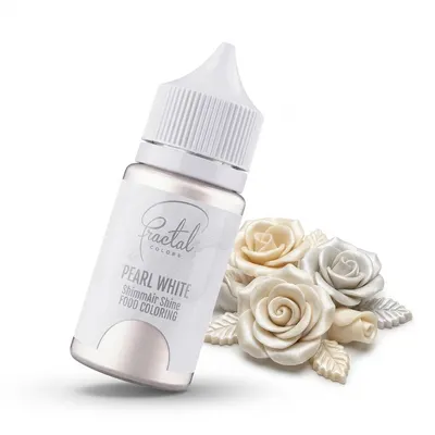 Airbrush perleťová barva tekutá - Pearl White 33g