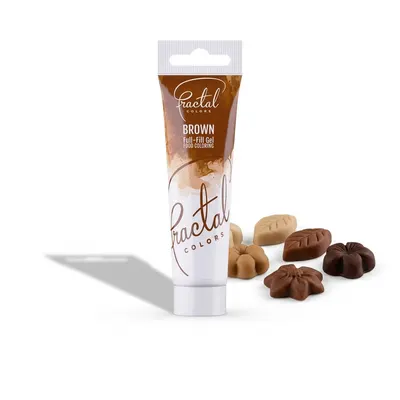 Gelová barva Fractal Brown, 30 g
