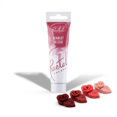Gelová barva Fractal Scarlet, 30 g