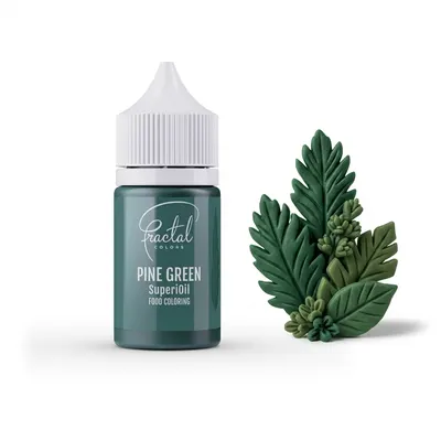 Olejová barva do čokolády Pine Green zelená 30 g
