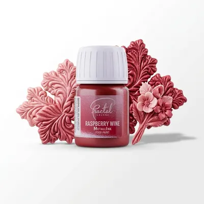Tekutá metalická barva Fractal Raspberry Wine 30 ml