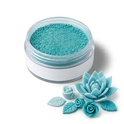 Jedlá prachová barva Lagoon Blue (2,6 g)
