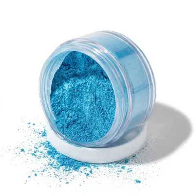 Dekorativní prachová perleťová barva - Crystal Blue 2g