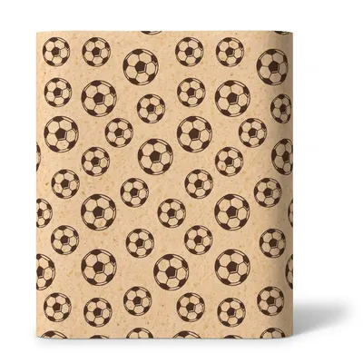 Pečicí papír Bombasei se vzorem Fotbal 60 x 40 cm, 1 ks