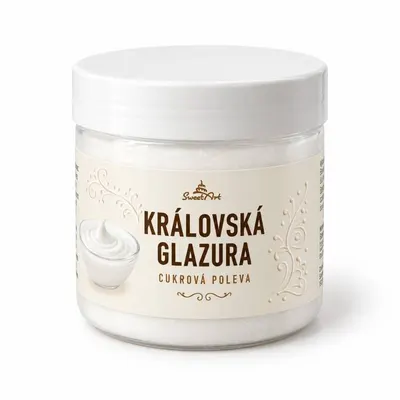 Královská glazura cukrová poleva SweetArt 100 g