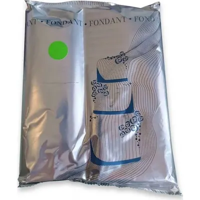 Potahovací hmota K2 na dorty, zelená, 1 kg
