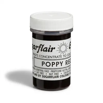 Gelová barva Poppy Red červená 25 g