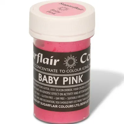 Gelová barva pastelová růžová (baby pink) 25 g