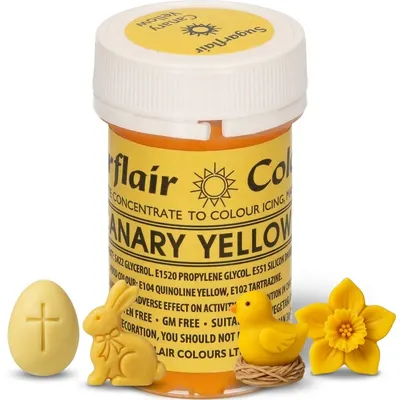 Gelová barva Canary Yellow kanárkově žlutá 25 g