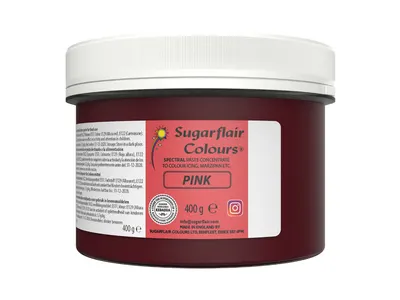 Gelová potravinářská barva Pink růžová 400 g