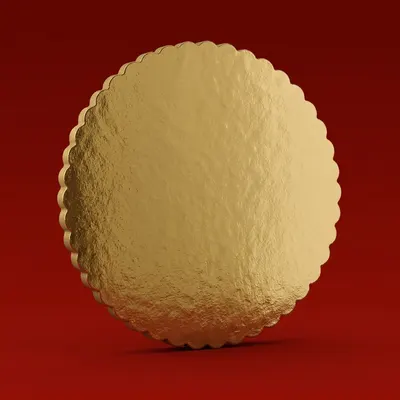 Podložka pod dort Francie zlatá 36 cm