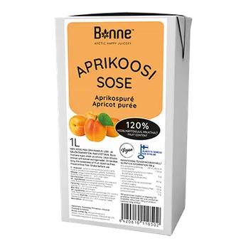 Ovocné pyré meruňka 100 % 1 l