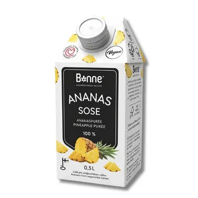 Ovocné pyré ananas 100 % 0,5 l