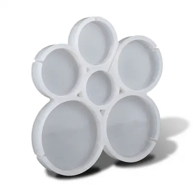 Silikonová forma na lízátka Kolečka 3,4 - 6,8 cm