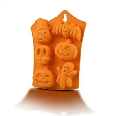 Silikonová forma na pečení Halloween 5,5 - 7 cm