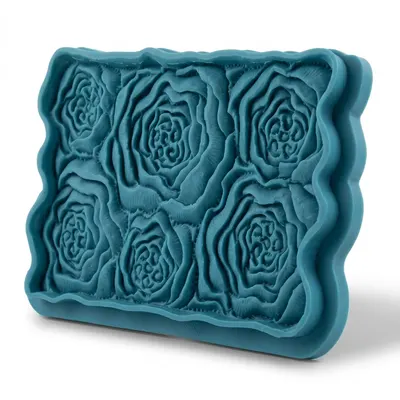Silikonová formička růže 17,5 x 10,5 cm