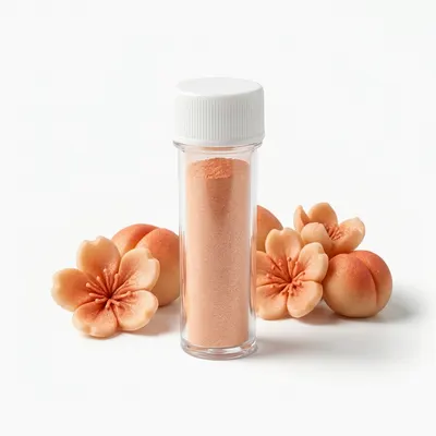 Prachová barva s leskem broskvová Silky Peach 2 g