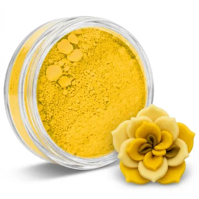 Prachová barva žlutá natural yellow, 5 g