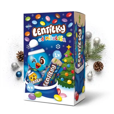 Orion Lentilky mikuláš nadílka 102 g