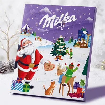 Milka 2D Adventní kalendář 90 g