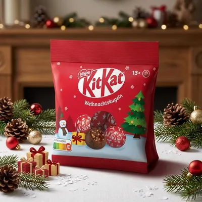 KitKat Kulička vánoční 91 g