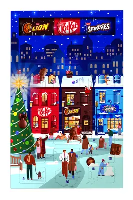 Nestlé Kalendář adventní multibrand 189 g
