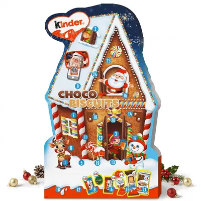 kinder Kalendář adventní čokoládové sušenky G218X48