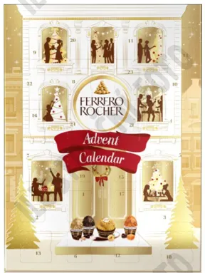 FERRERO ROCHER Kalendář adventní 258 g