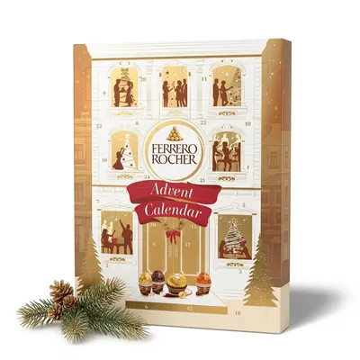 Čokoládový adventní kalendář 258 g