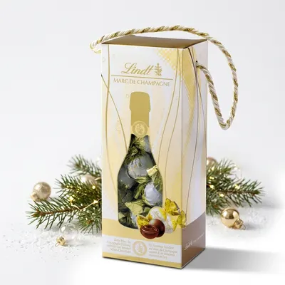 Lindt Gift Box Marc de Champagne 350 g VÁNOČNÍ