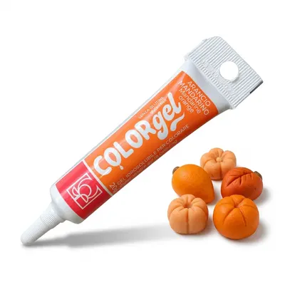 Gelová barva Modecor Arancio Mandarino mandarinková 20 g