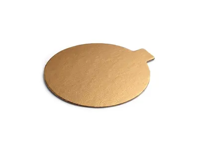 Podložka pod minidezerty zlatá kulatá 7 cm, 200 ks