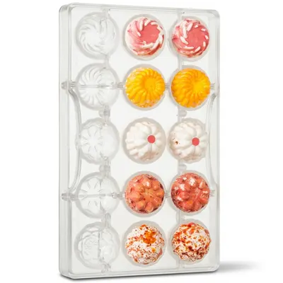 Polykarbonátová forma na pralinky Summer Decora