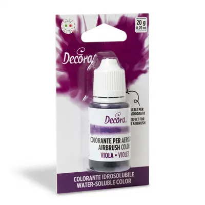 Tekutá airbrush barva fialová 20 g