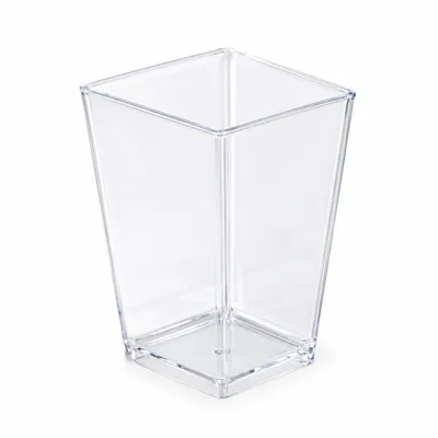 Kelímek na dezerty Kubik čtverec PET 160 ml