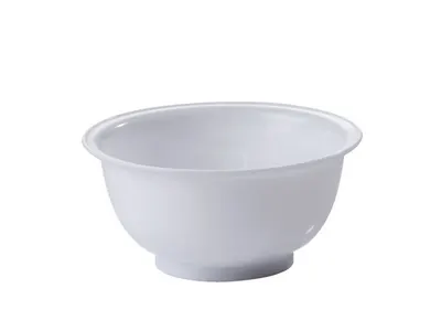 Plastová mísa bílá 17 cm, objem 1 l
