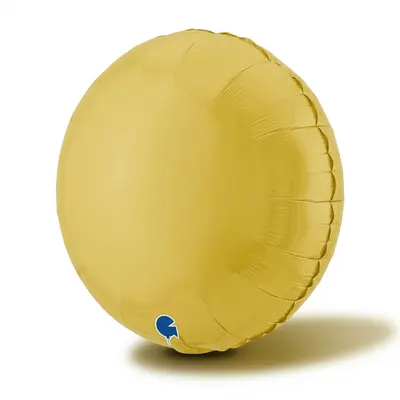 Nafukovací balónek kulatý žlutý 91 cm