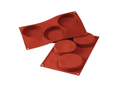 Silikonová forma Sponge Base na pečení a dezerty, 3 ks