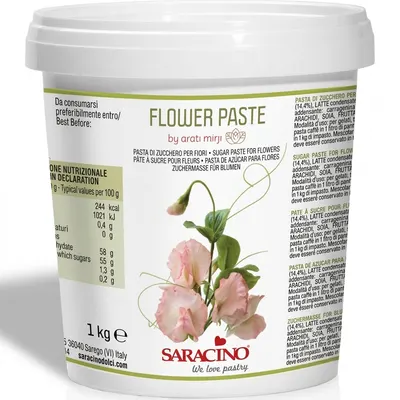 Modelovací hmota na květiny Flower Paste bílá 1 kg