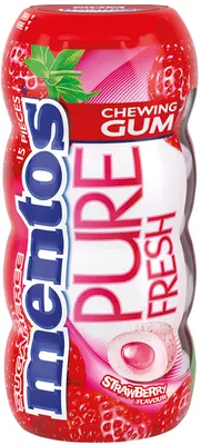 Mentos Pure Fresh Strawberry/ jahoda žvýkačky 30 g