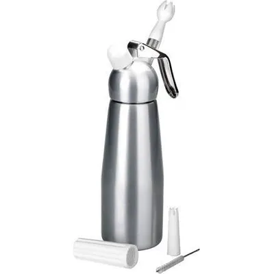 Hliníková láhev na šlehačku 500 ml pro jednorázové bombičky