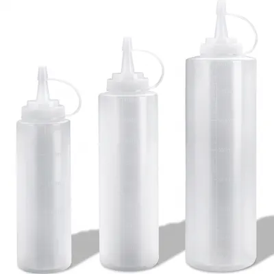 Plastová láhev SALSAS 250 ml na omáčky a polevy