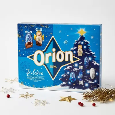 Orion Vánoční čokoládová kolekce - mléčná 347 g