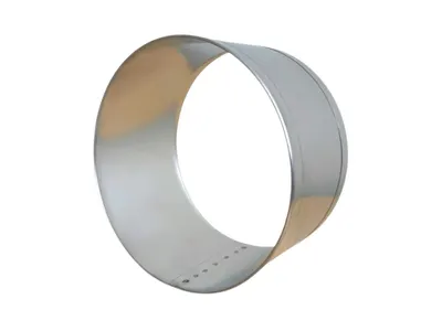 Dortový ráfek kruh 30 cm, výška 6 cm, pocínovaný plech