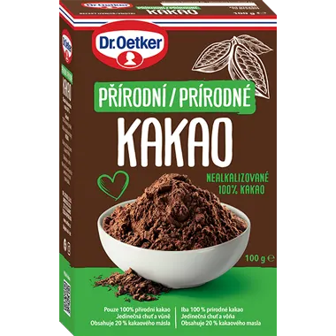 Přírodní kakao na pečení 70 g
