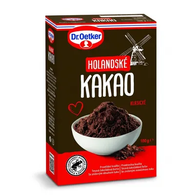 Holandské kakao se sníženým obsahem tuku 100 g
