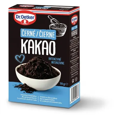 Černé kakao se sníženým obsahem tuku 70 g