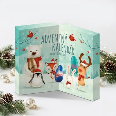 Figaro Adventní kalendář mila, horalky 218,4 g