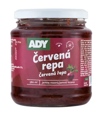 ADY Řepa červená jemné řezy 580 ml