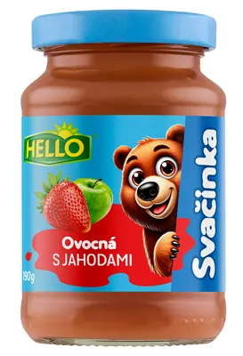 HELLO Svačinka jahoda 190 g